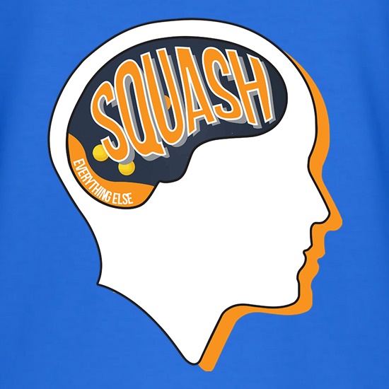 Squash On The Brain t shirt